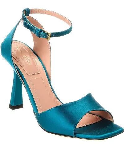 Alberta Ferretti Satin Sandal