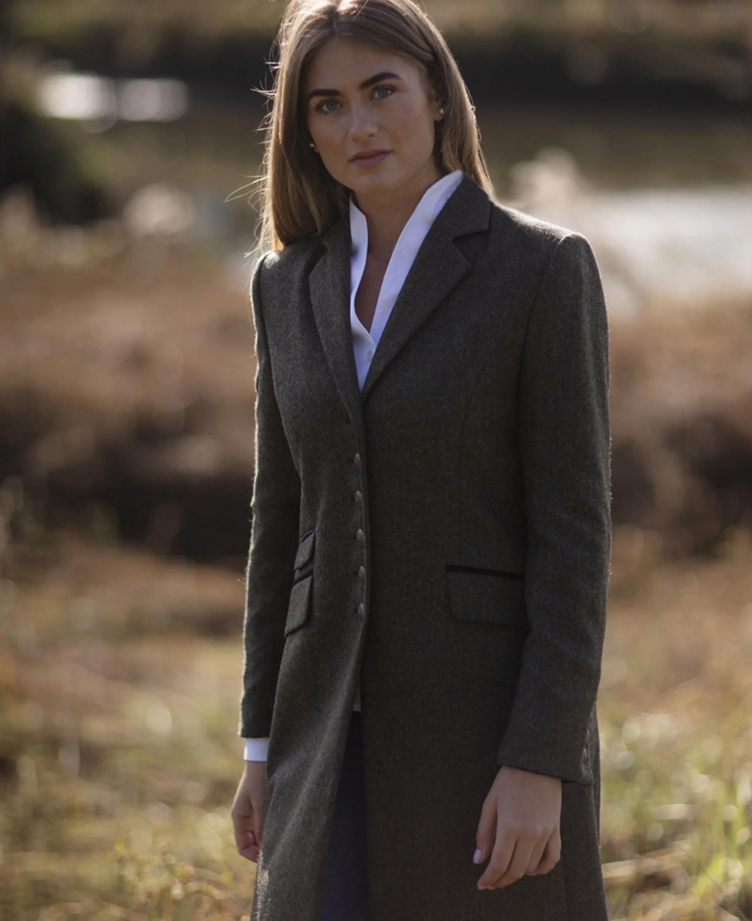 Catherine Coat                             Olive Navy
