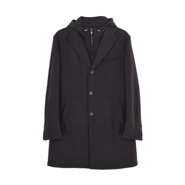 Corneliani Men's Black Coat