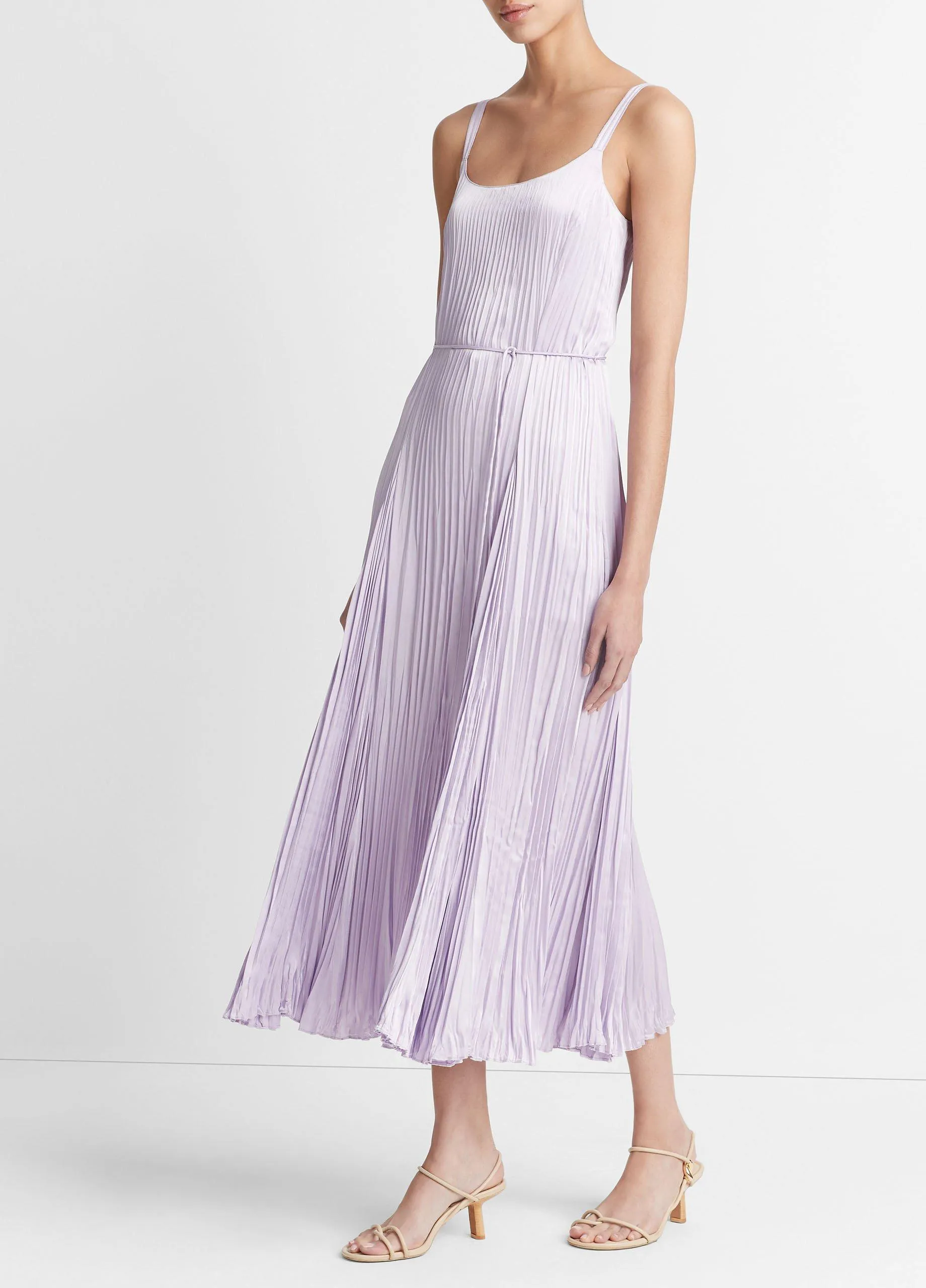Crushed Relaxed Slip Dress