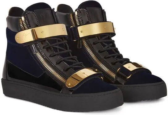 Giuseppe Zanotti Coby high-top sneakers Blue