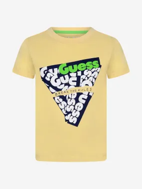 Guess Boys T-Shirt - Cotton Jersey T-Shirt