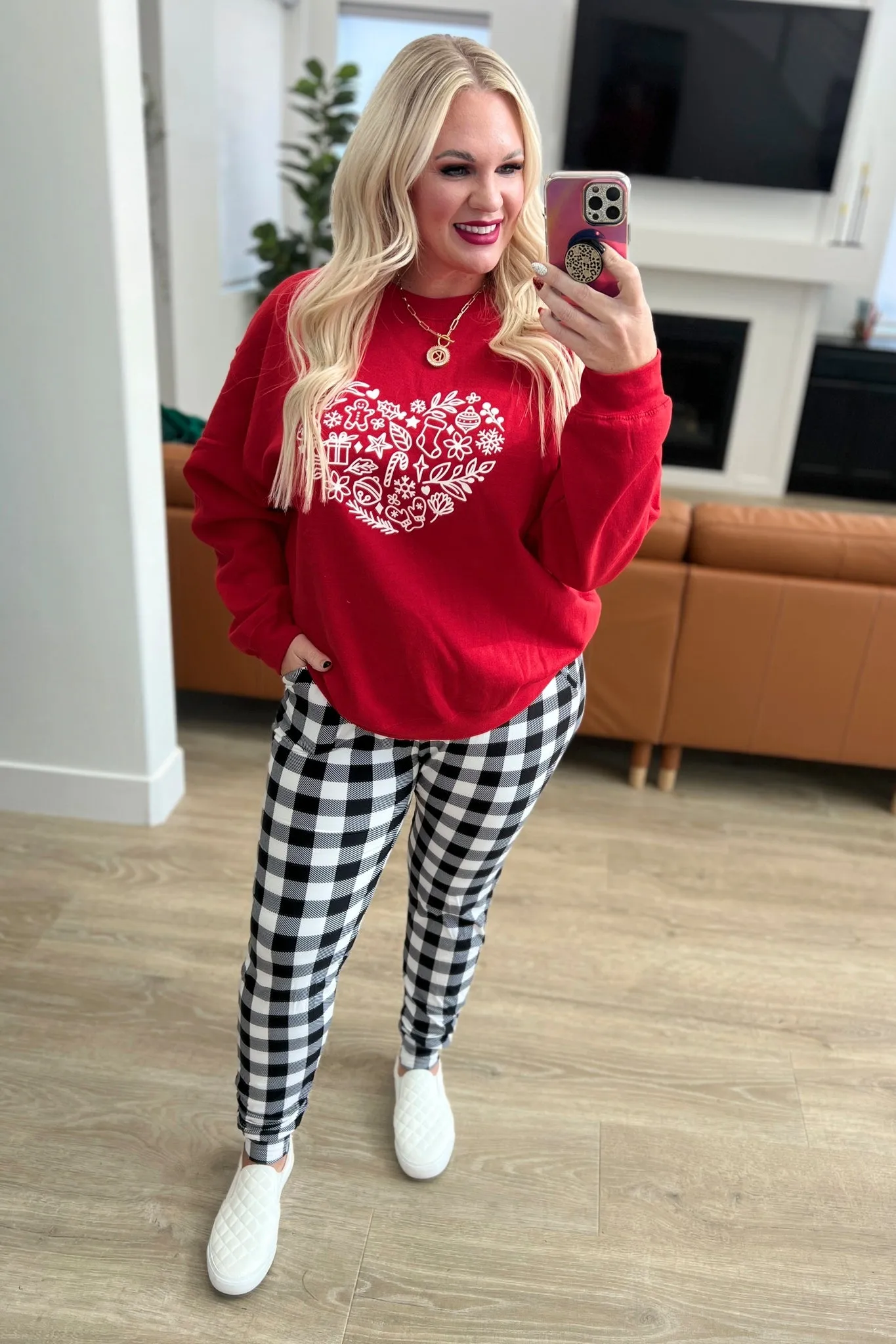 Holiday Heart Sweatshirt