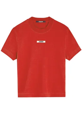 JACQUEMUS Le T-Shirt Gros Grain stretch-cotton T-shirt -                         -                     -                