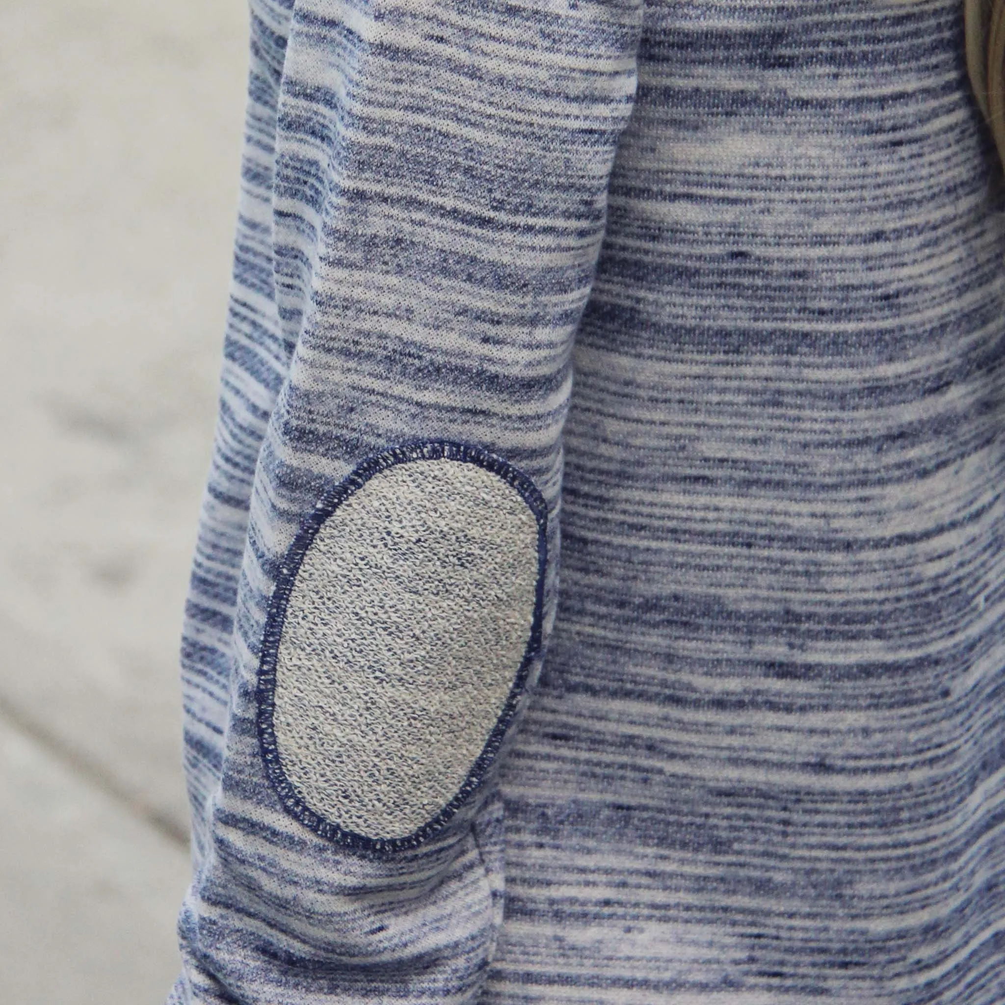 Knit & Slub Sweatshirt