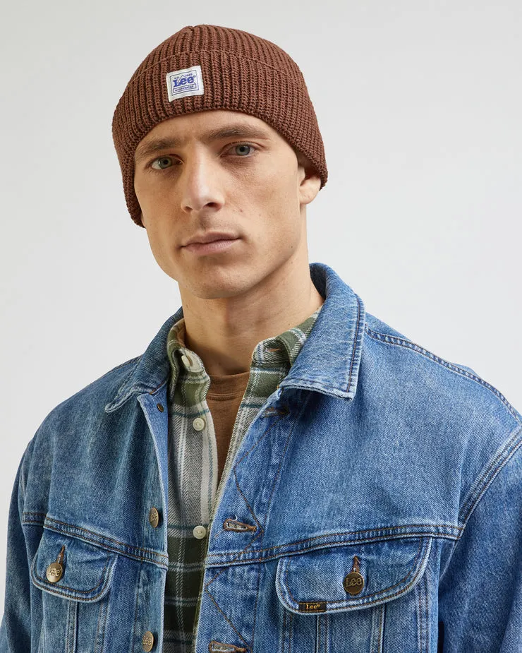 Lee Workwear Beanie - Truffle