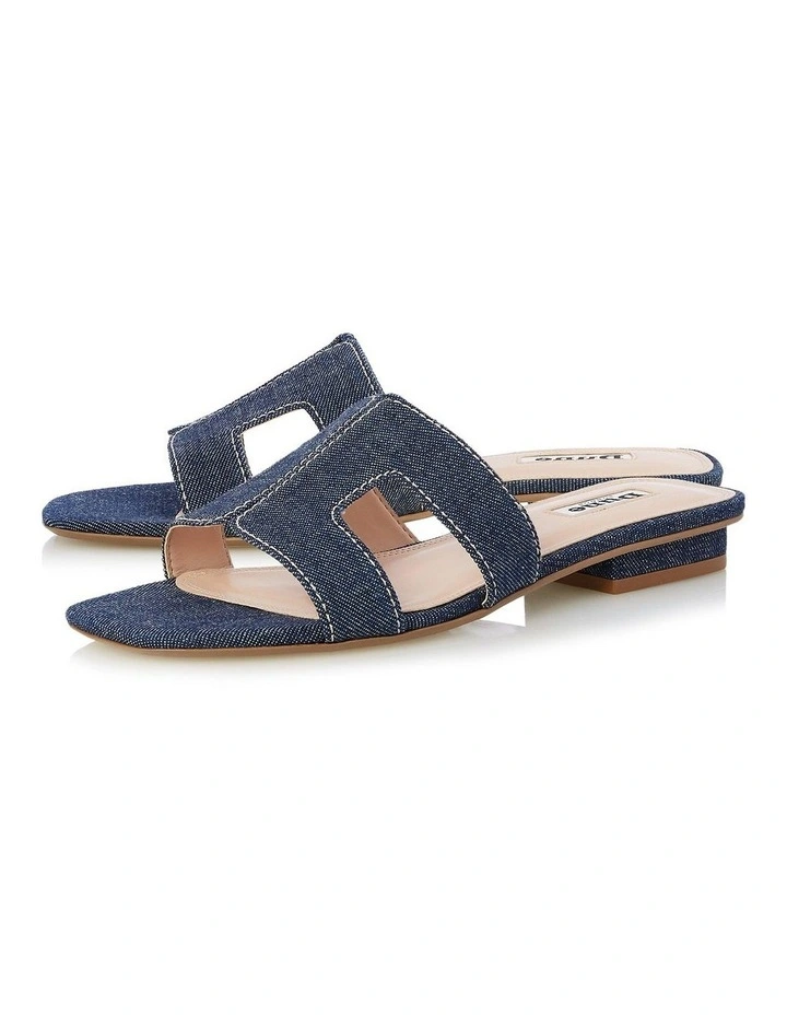 Loupe Sandal in Denim