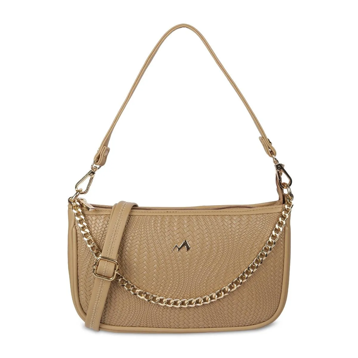 Metro Women Beige Shoulder Bag