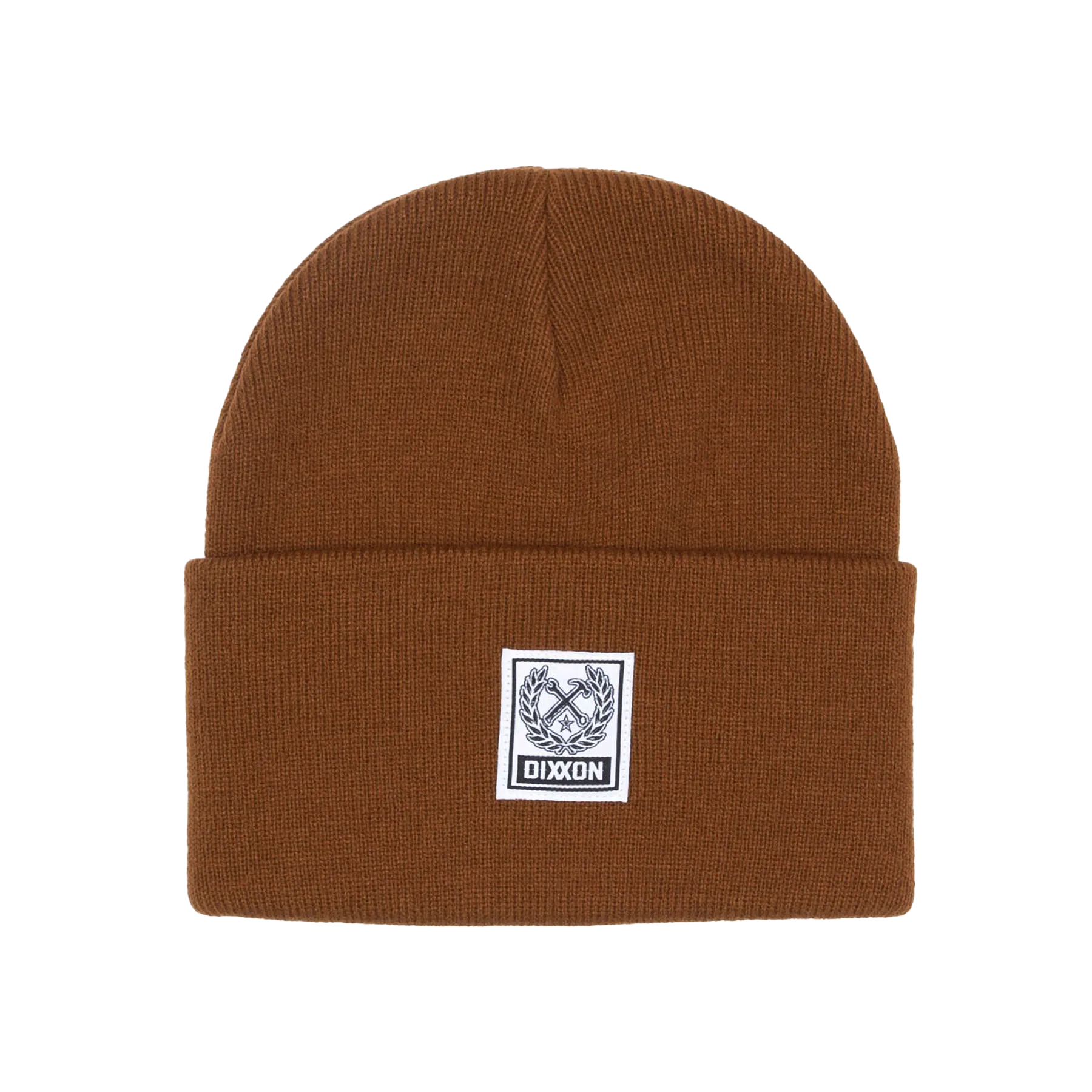 Ribbed Beanie - Brown