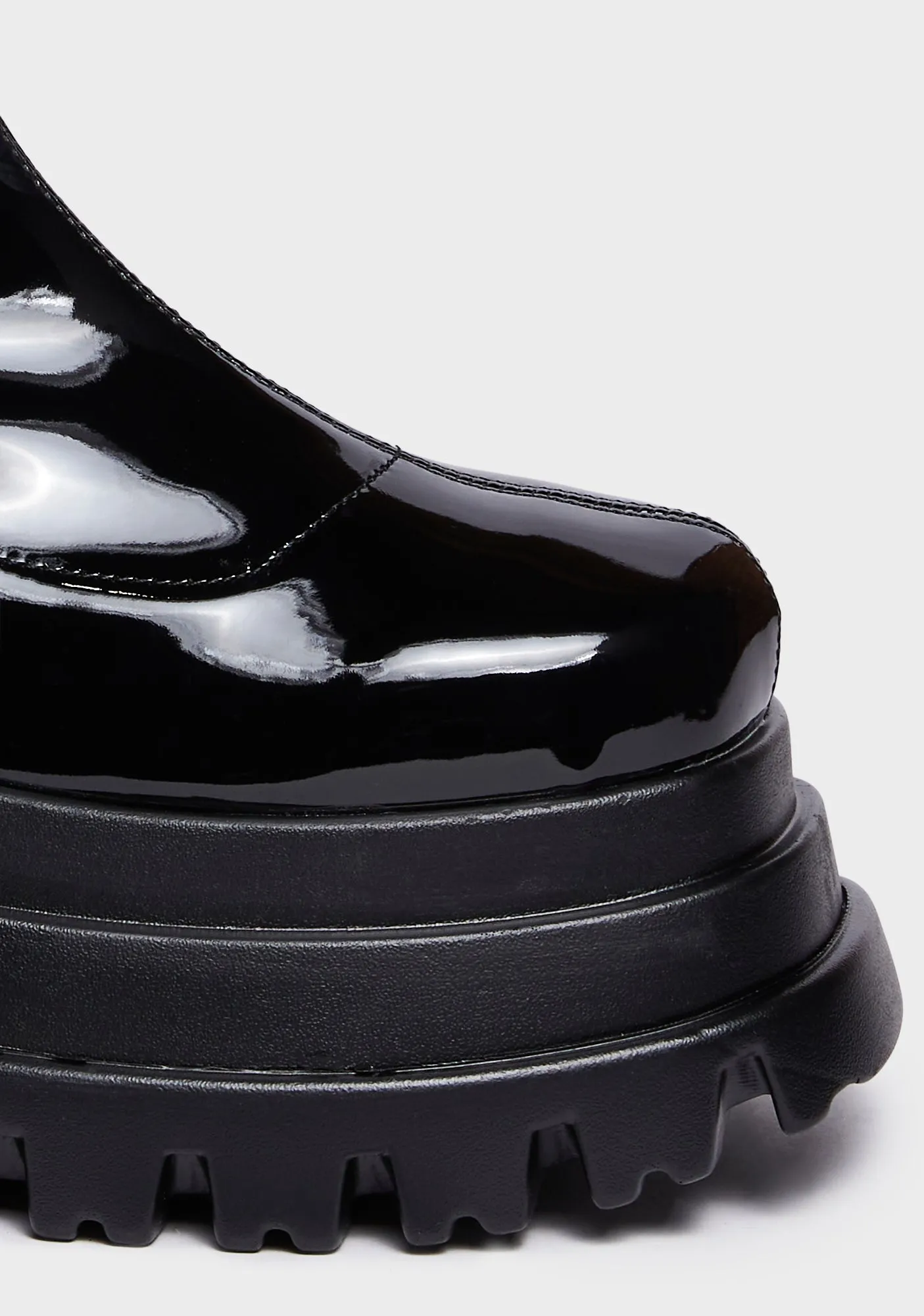Rush Platform Boots - Black-