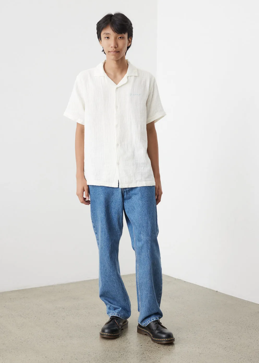 Saturdays NYC -  Canty Gauze Short Sleeve Shirt - Shirt