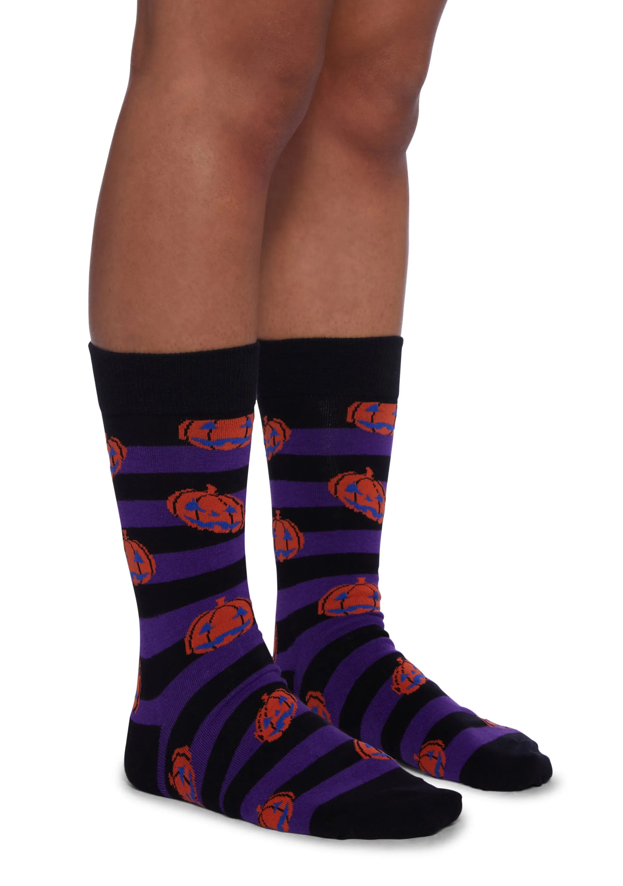 Skull Fairisle Fingerless Knit Gloves-
