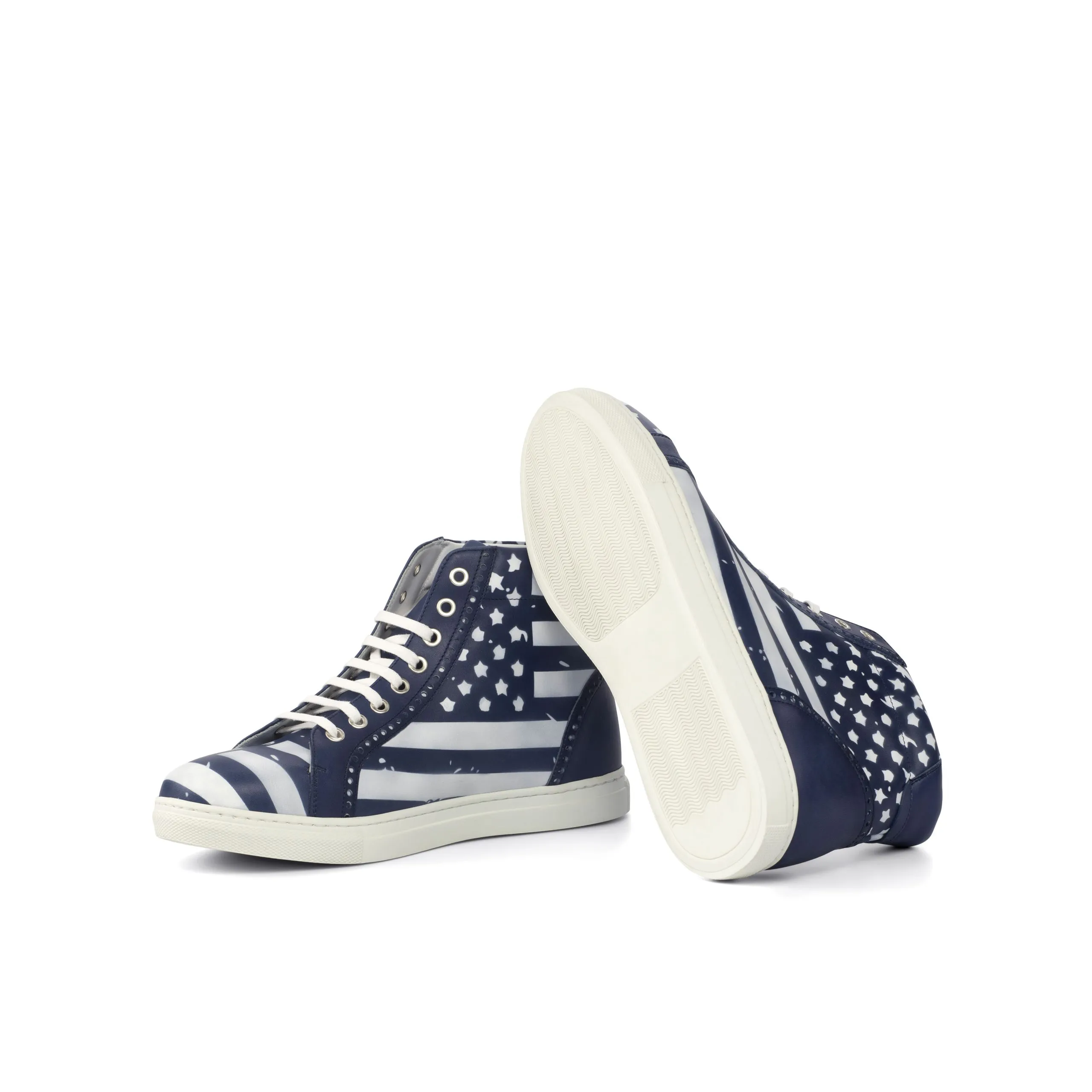 --Stencil Stuido High Tops Sneaker-