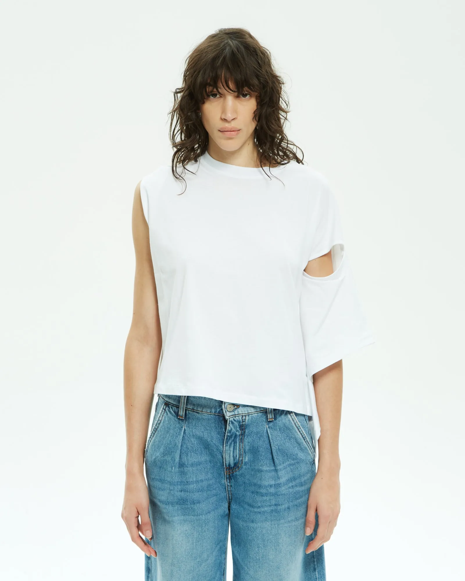 T-shirt asimmetrica