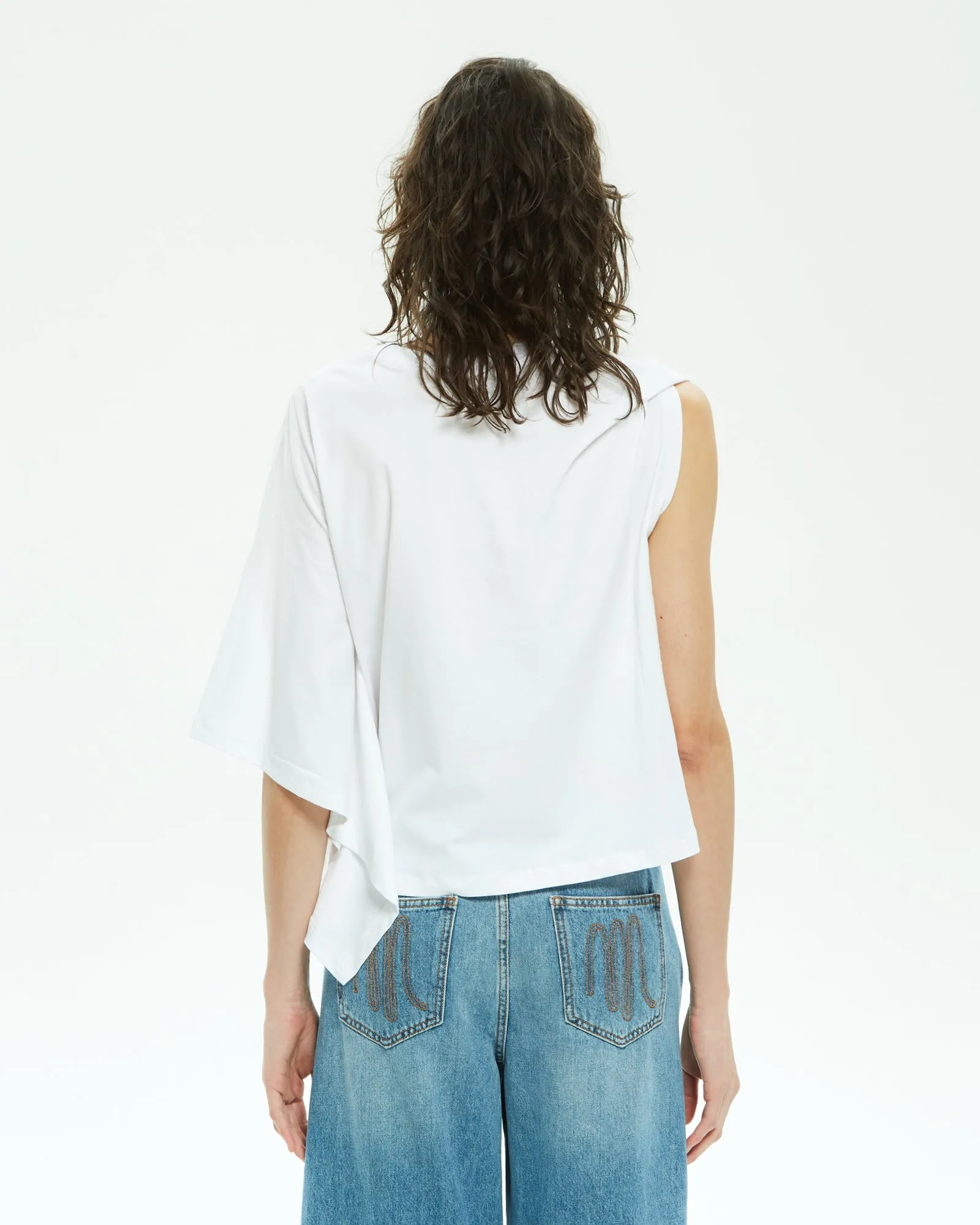 T-shirt asimmetrica