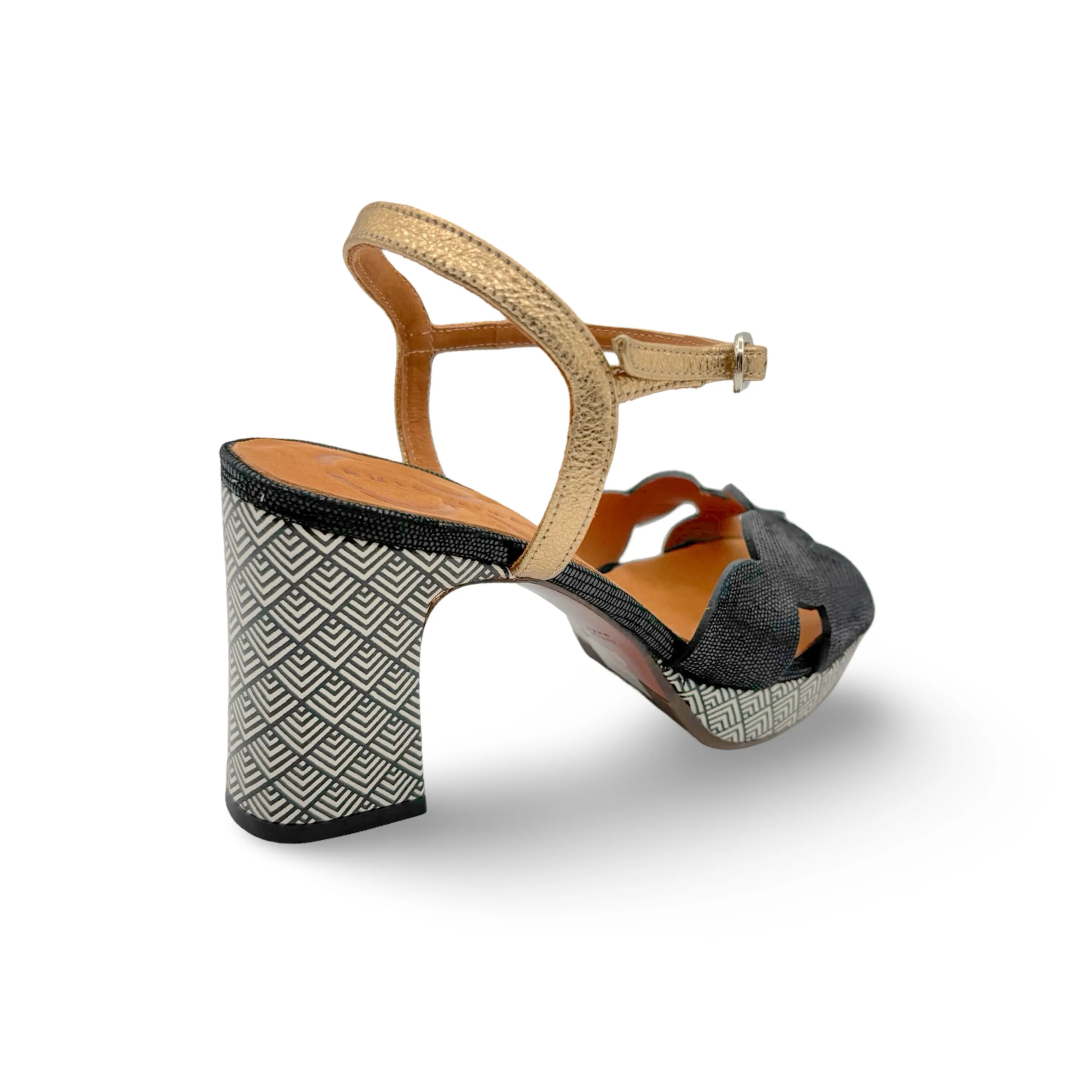 Xena Canary Leather Sandal